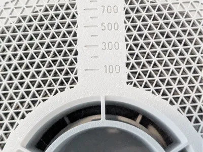 Spool flexible infill and indicator
