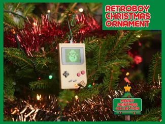Retroboy Christmas Ornament