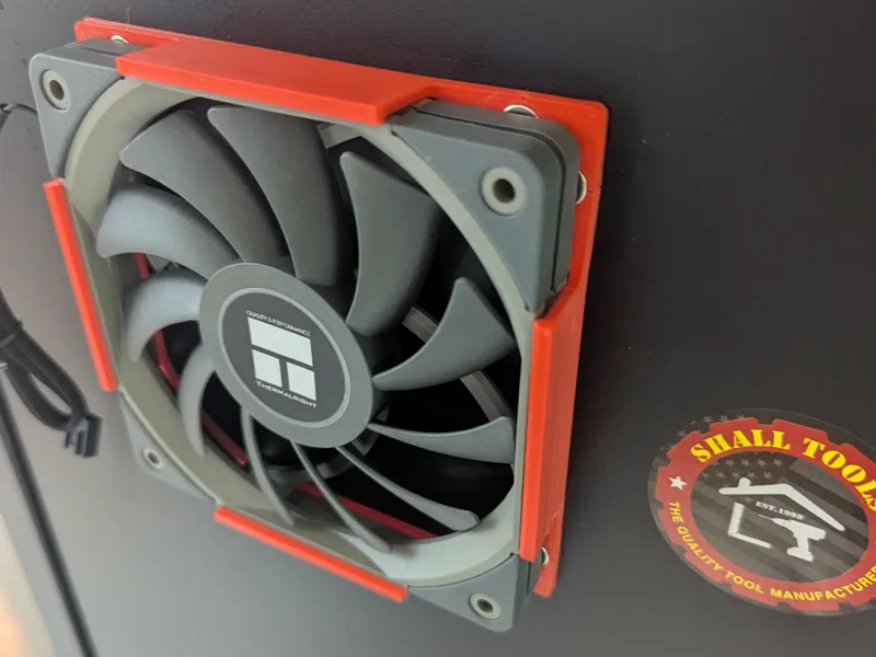 Magnetic 10mm slim fan adapter