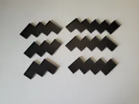 0.08mm layer, 2 walls, 15% infill (Rescaled for 30mm bases)