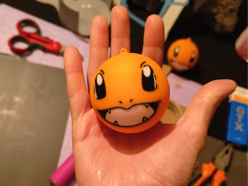 Pokemon Christmass ball - Charmander