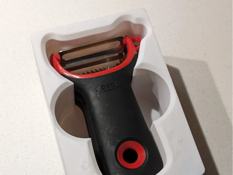 Oxo Peeler Gridfinity Bin