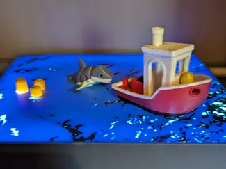 “You're gonna need a bigger boat.” Jaws Diorama