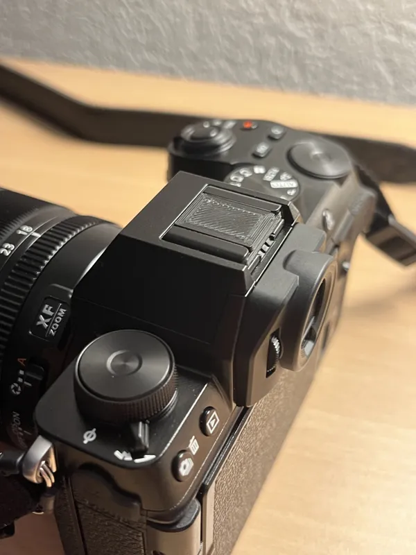 Clean Camera Hot Shoe Cover