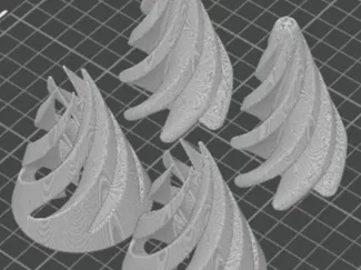 Spiral Cones Set x2