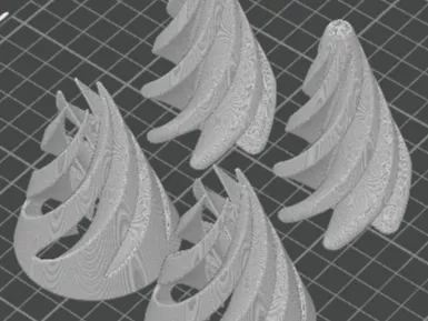 Spiral Cones Set x2