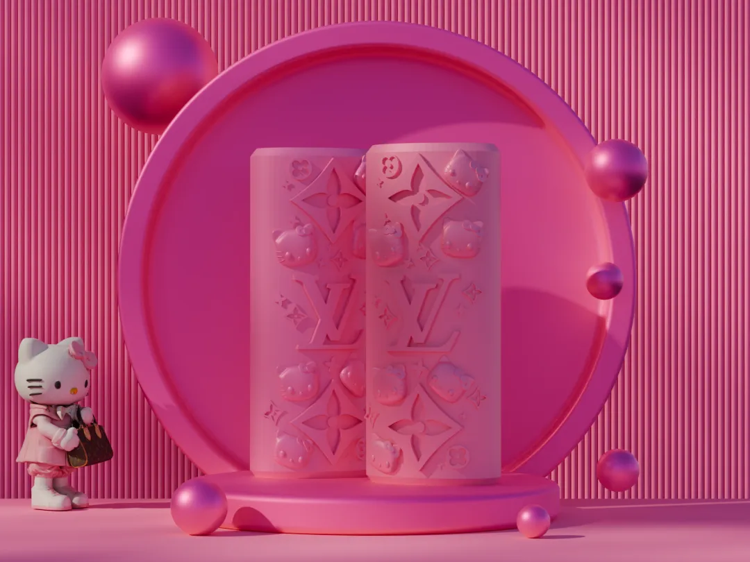 Étui à briquet Hello Kitty x Louis Vuitton