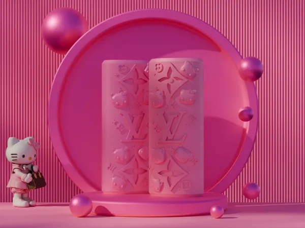 Étui à briquet Hello Kitty x Louis Vuitton
