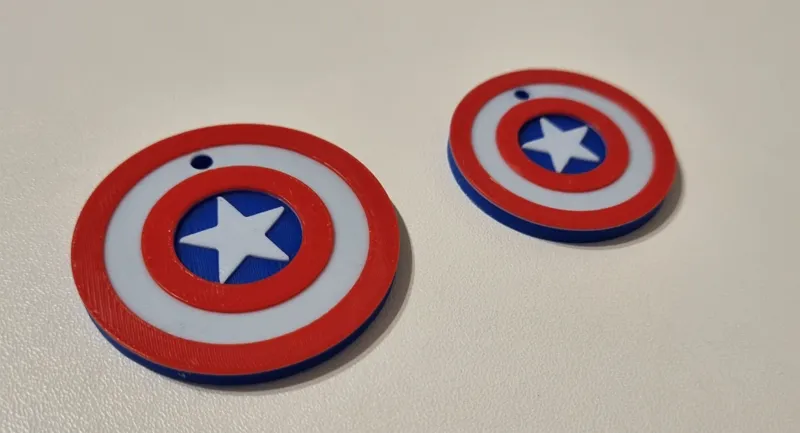 PORTACHIAVI CAPITAN AMERICA