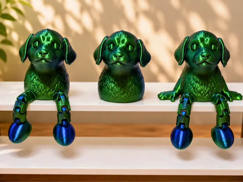 Doggy Articulated,flexy Mini Figurine