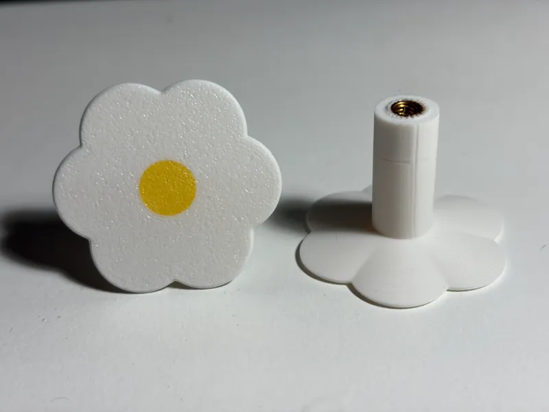 Flower doorknob
