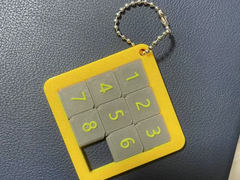 数字华容道挂件