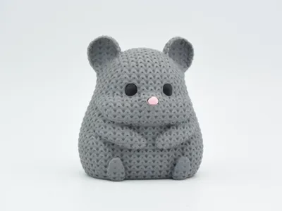 Knitted Hamster
