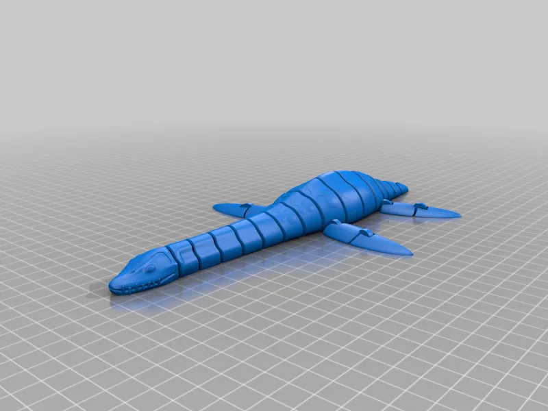 Flexi Plesiosaurus(print-in-placeiosaurus) view 4