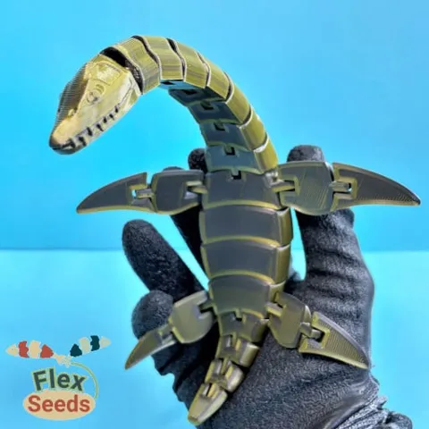 Flexi Plesiosaurus(print-in-placeiosaurus) view 2