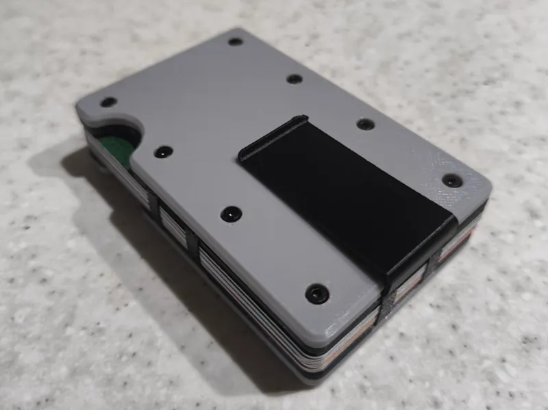 Card Wallet With Money Clip