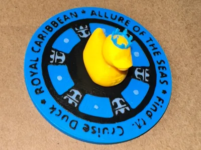 Royal Caribbean Allure of the Seas Duck Chip