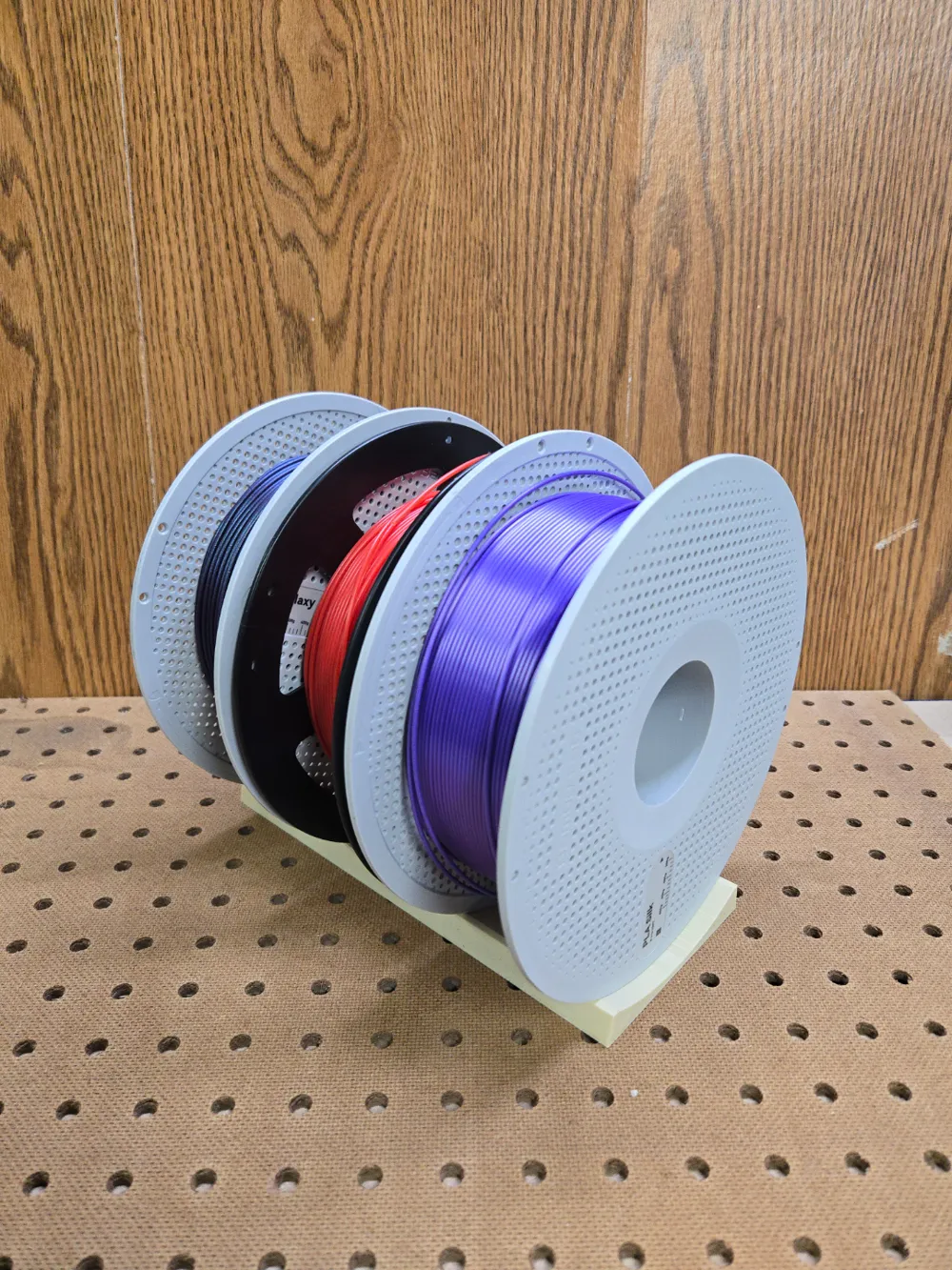 Simple spool rack/stand by aweirdguy MakerWorld: Download Free 3D Models