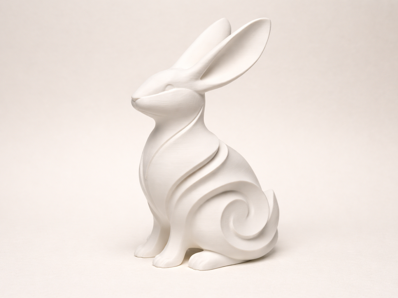 Elegant Spiral Rabbit