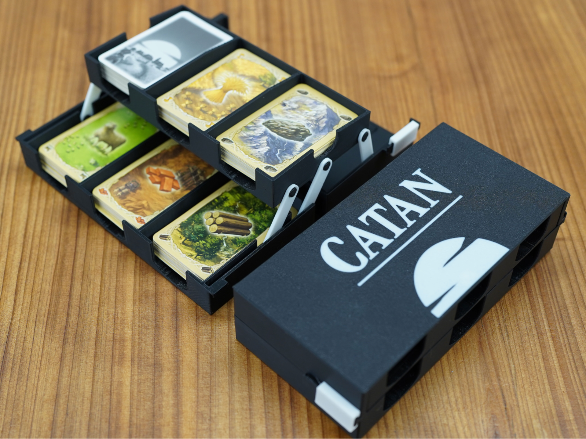 CATAN card holder box
