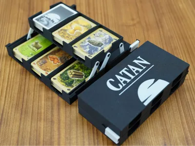 CATAN card holder box