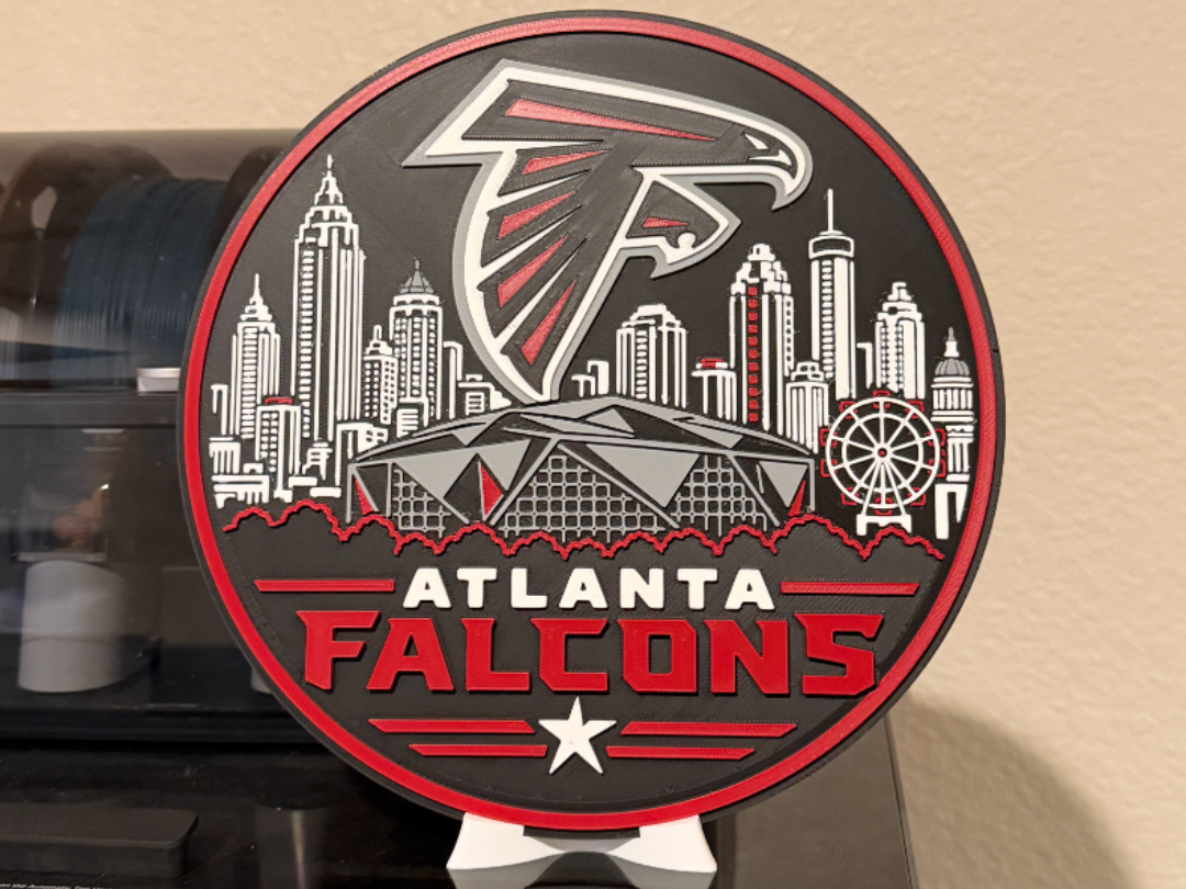 Atlanta Falcons Sign 3D model