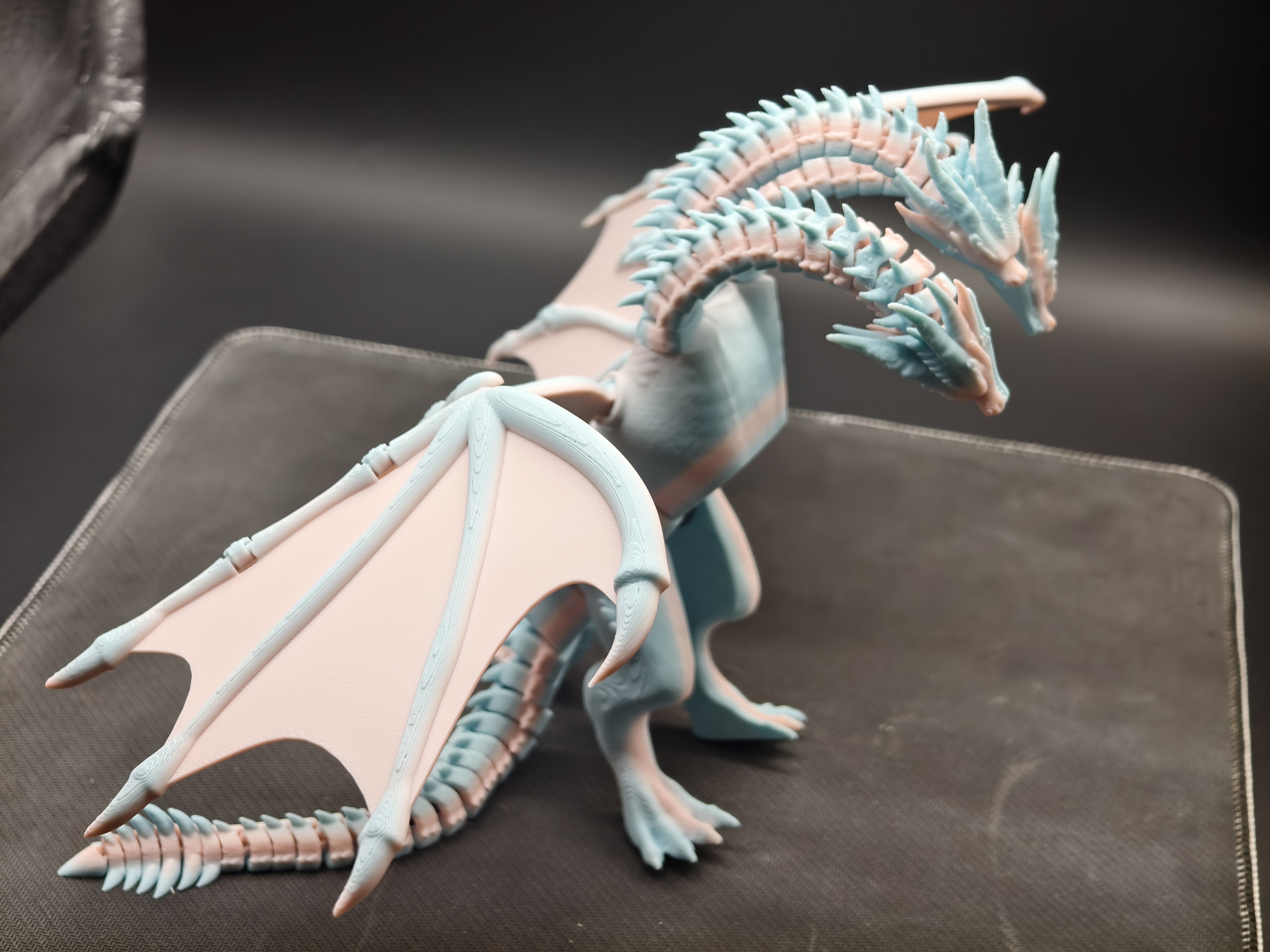 Miniatura 2 do modelo 3D 基多拉，宇宙怪兽，无需支撑