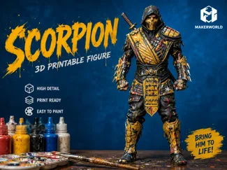 Scorpion - Mortal Kombat Figurine