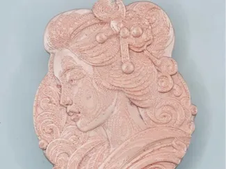 Bas Relief Geisha 01 Magnetic Box