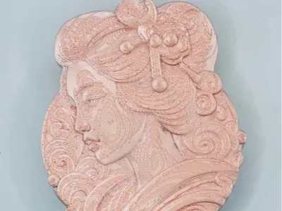 Bas Relief Geisha 01 Magnetic Box
