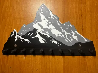 10 Hook Mountain Key Holder