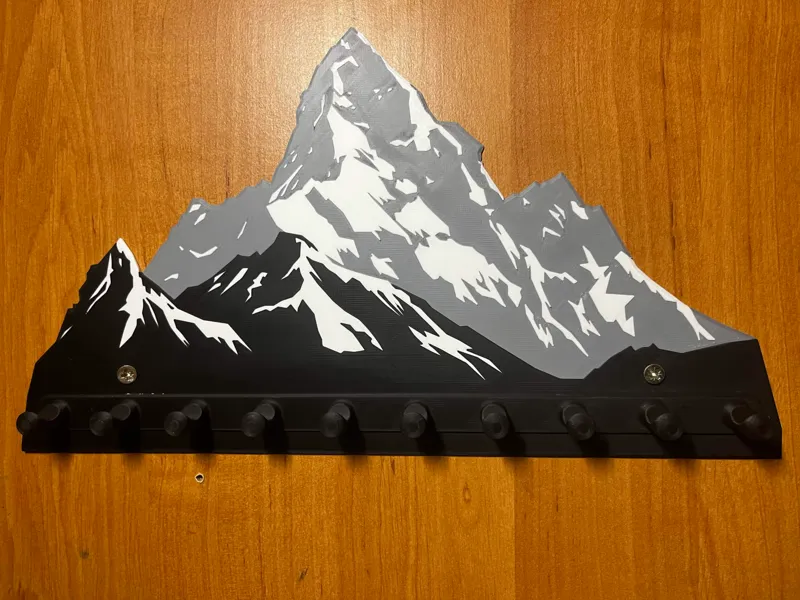 10 Hook Mountain Key Holder