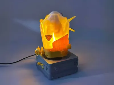 Death Stranding BB Pod Magnetic Levitation Lamp