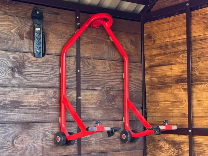 Motorcycle Paddock Stand Wall Hook