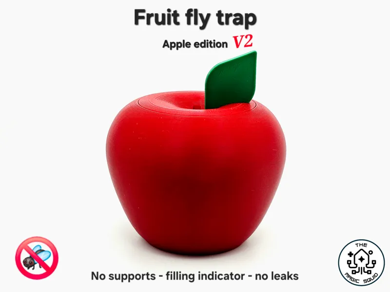 Fruit Fly Trap – Apple Edition V2