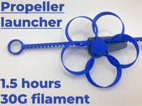Propeller launcher