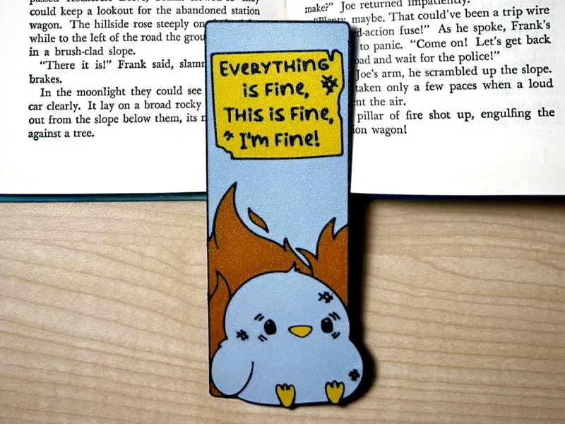 Everything Is Fine Bookmark