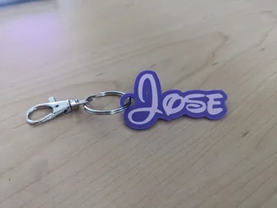 José - Disney Name Keychain