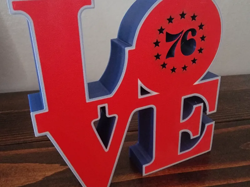 76ers Love Sign