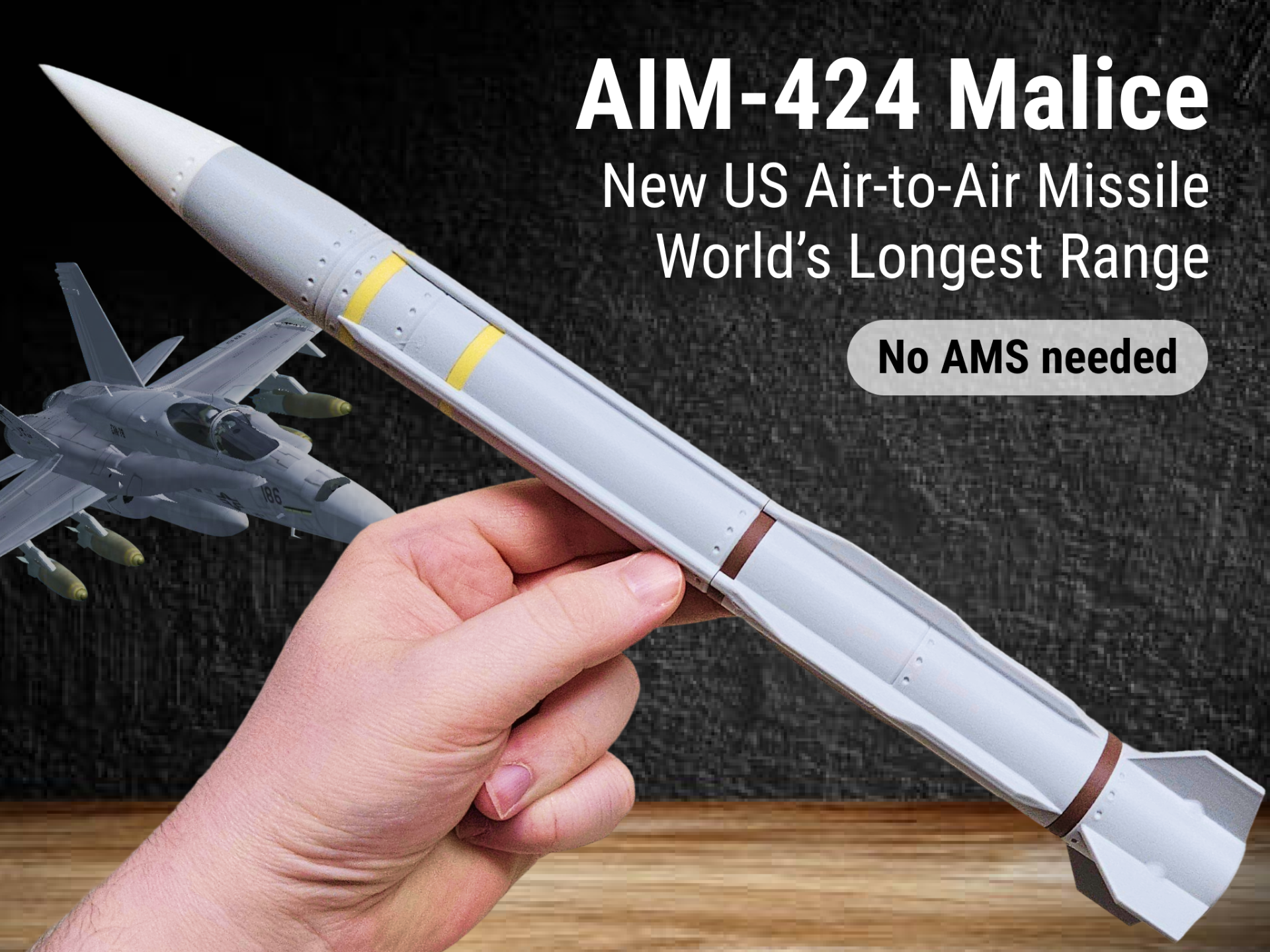 AIM-424 Malice | World's Longest Range AA Missile - 1