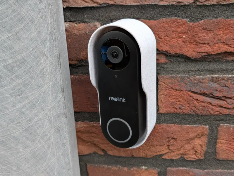Reolink Doorbell PoE Wall Mount 15+25deg with Roof