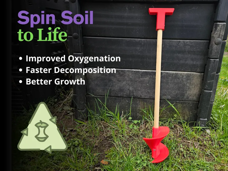 Compost aerator/turner