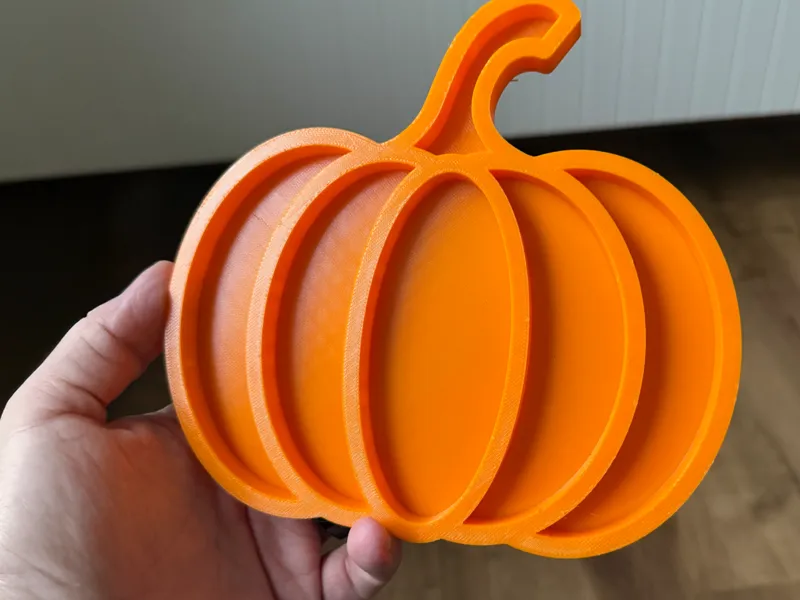 Montessori Pumpkin Sorting Tray