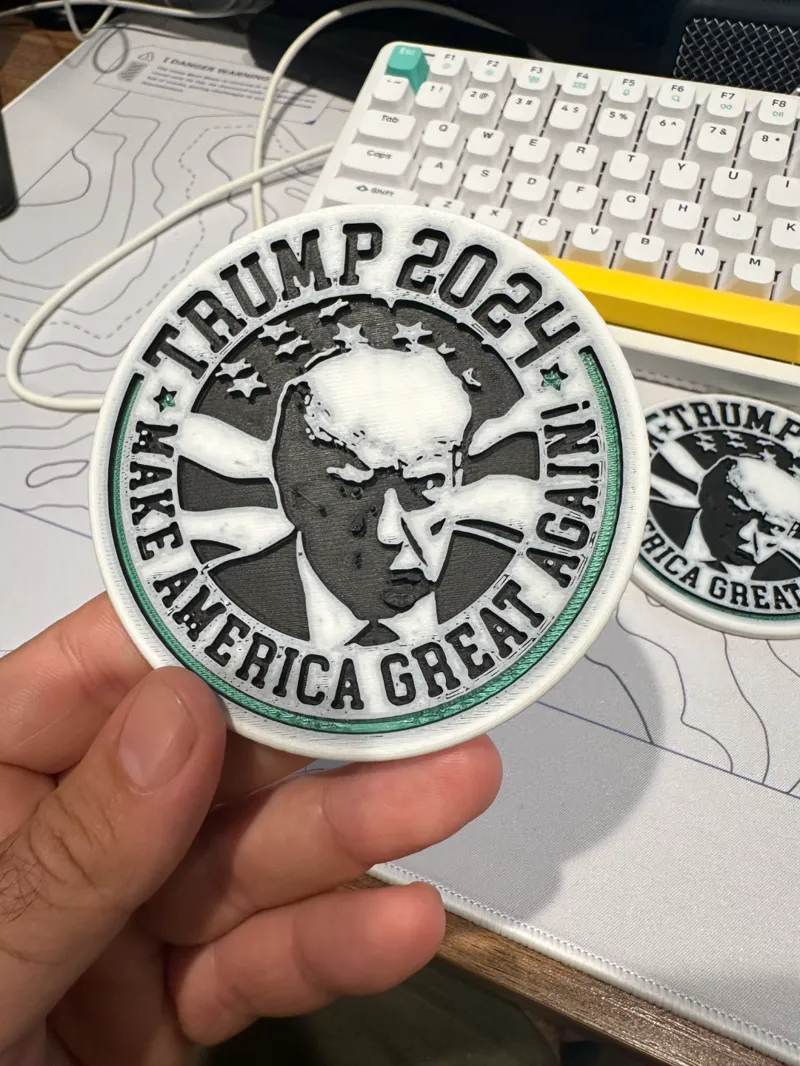 Trump 2024 Coaster