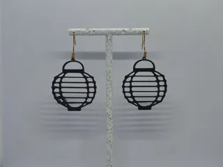 Aretes Linterna Oriental