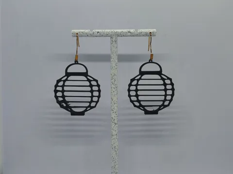 Aretes Linterna Oriental