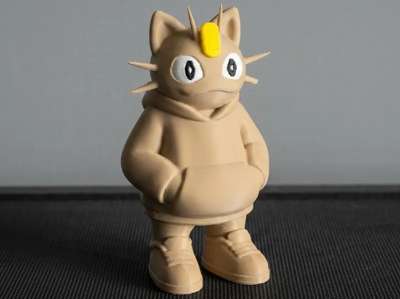 Meowth – Hoodie Figurine 