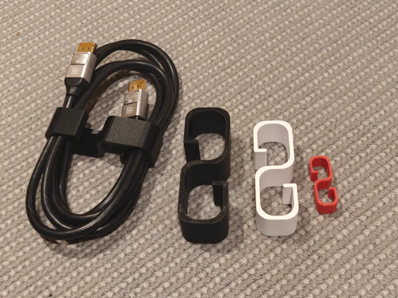 Simple Cable Clip for Larger Cables