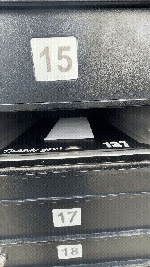 Mailbox Slide insert