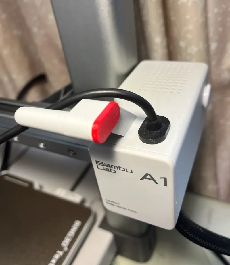 Bambu A1 wire cutter push rod plug 拓竹A1耗材切割器推杆塞子